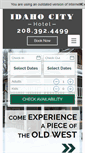 Mobile Screenshot of idahocityhotel.net